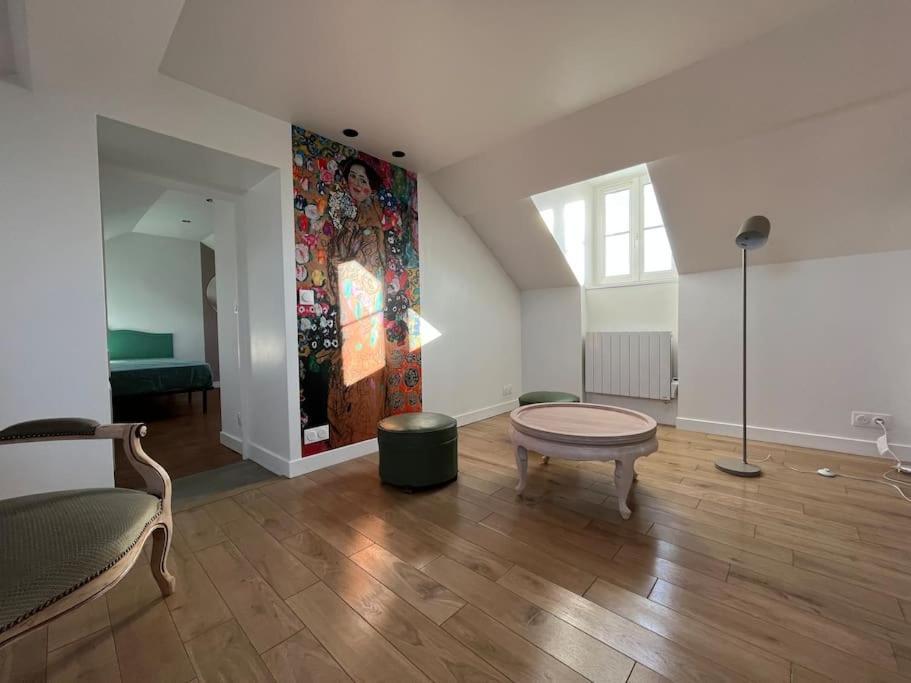 Sur Les Toits De Fontainebleau - Hypercentre Apartman Kültér fotó