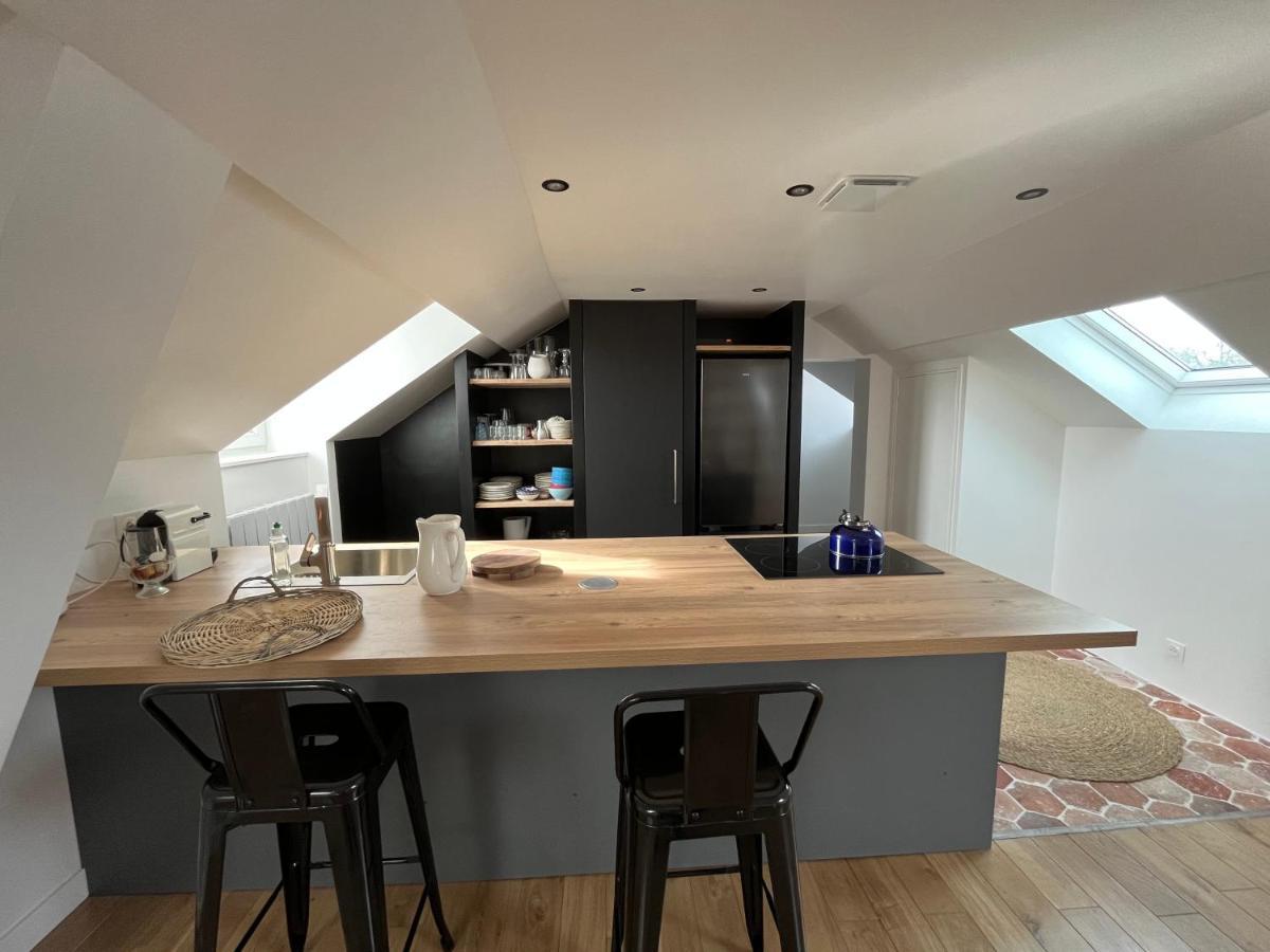 Sur Les Toits De Fontainebleau - Hypercentre Apartman Kültér fotó